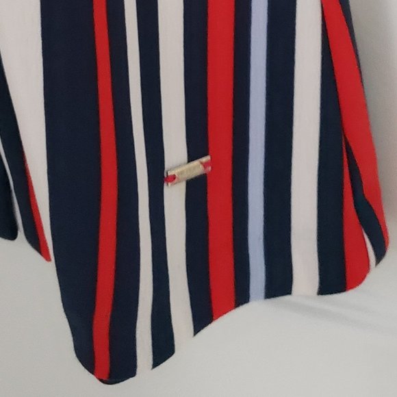 Tommy Hilfiger nautical striped wrap dress - Picture 2 of 3